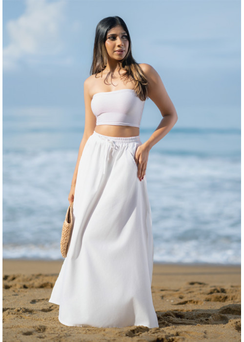 ZUZI WHITE SKIRT